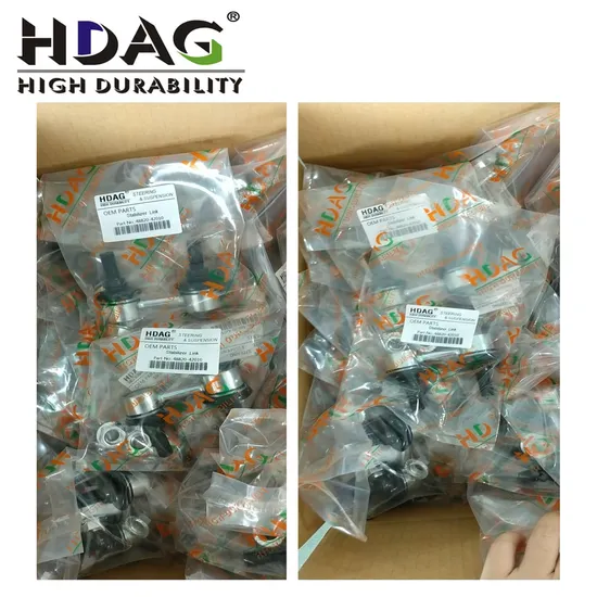 Hdag Auto avant gauche droite rotule extrémité de crémaillère pour Renault Koleos Nissan Qashqai/X-Trail OEM 82934614, 82 93 4614