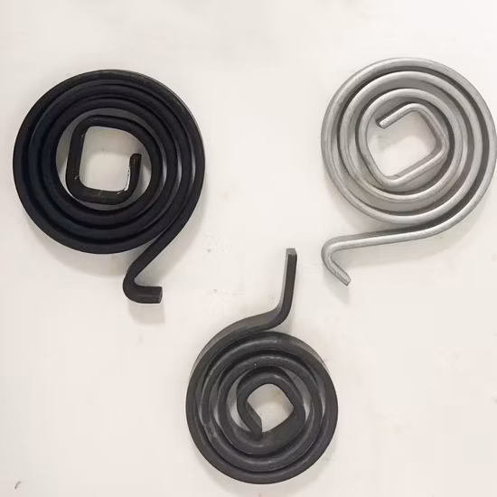 Fil formant le ressort de torsion d'extension comprimé de bobine en spirale de tension de ressort à haute température de forme spéciale